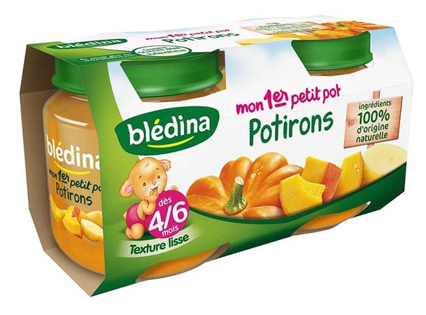 Французское детское питание под оригинальным названием Bledina